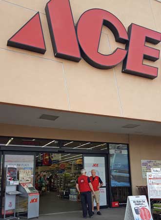 Ace systems are "down", no sales of any kind.