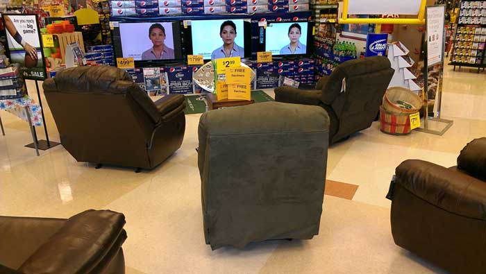 Buy one recliner get the second free