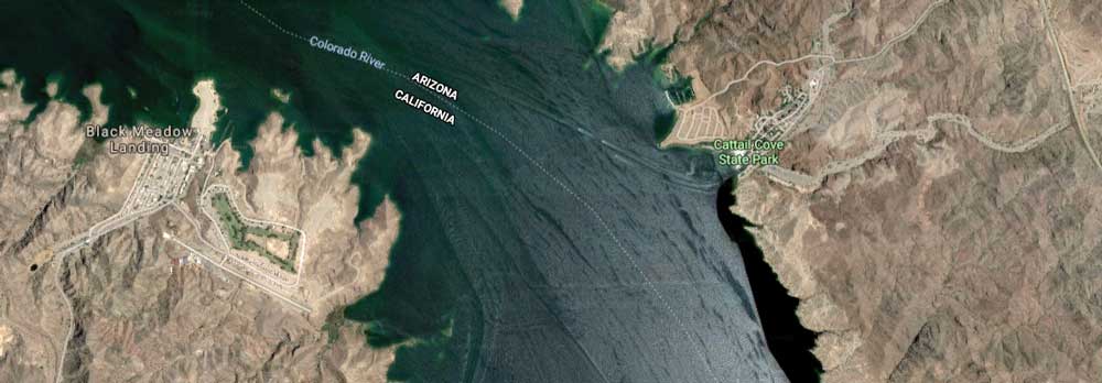 Satellite view of Cattail Cove