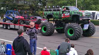 Biggest wheeled vehicle in the parade