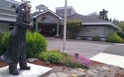 Siuslaw Public Library in Florence for Internet access