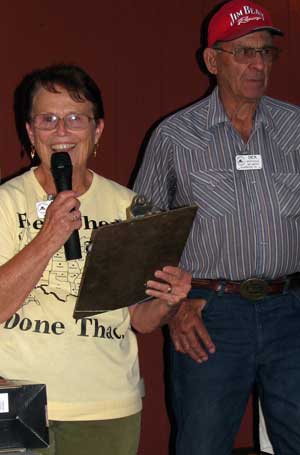 Doris and Dick, the rally hosts