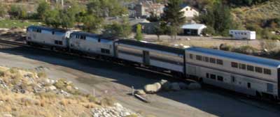 Amtrack on the Truckee River