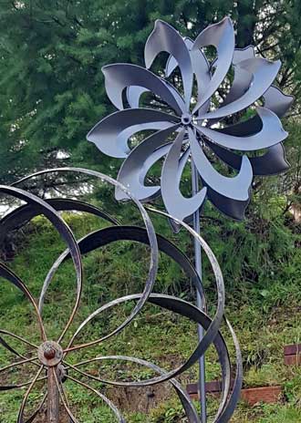 An addition to our wind activated yard art