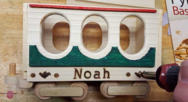 Getting some cars ready for grandson Noah