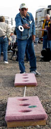 The washer toss game