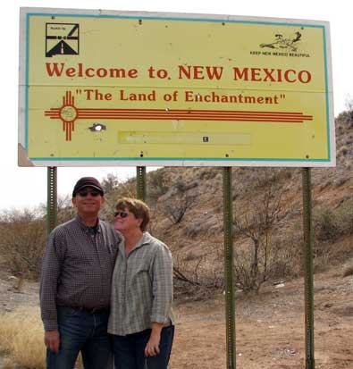 Welcome to New Mexico, our first visit to the state