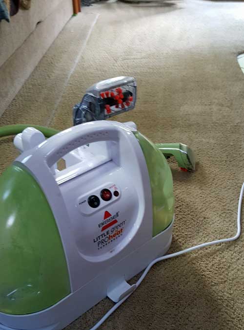 Time to clean carpets