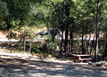 Site 10 in the Rocky Rest Campground