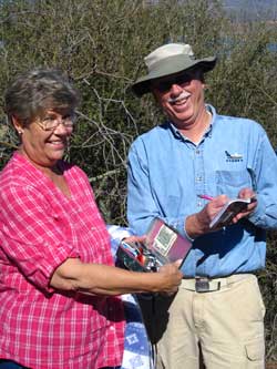 Ralph and Janet find the cache