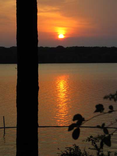 Sunset of the Tennessee Tombigbee Waterway