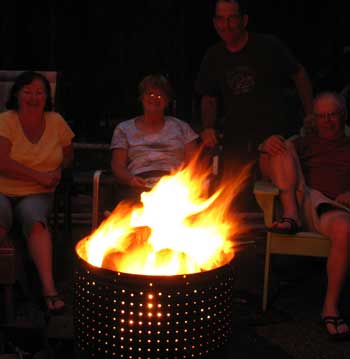 Farewell campfire