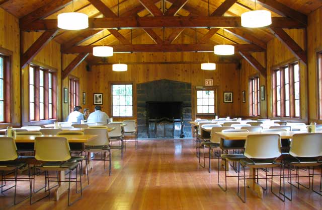 The dining hall