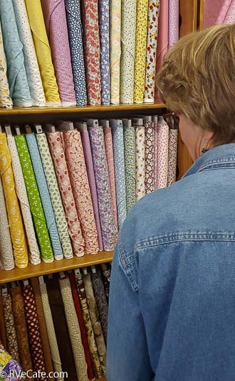 Gwen visits two quilt shops