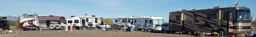 Escapee Chapter 37 Rally in Quartzsite