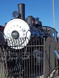 First railroad into Wickenburg