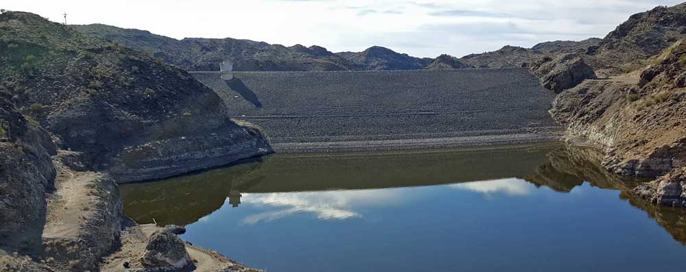 Alamo Dam on the Bell Williams River