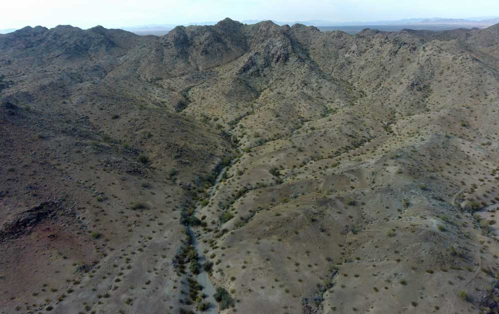 Flying in the mountains