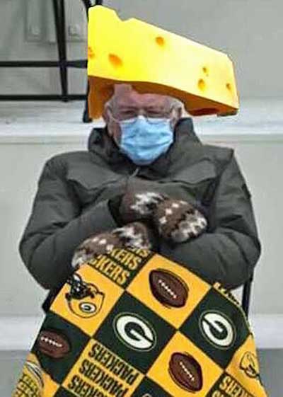 Bernie, a special Green Bay fan!