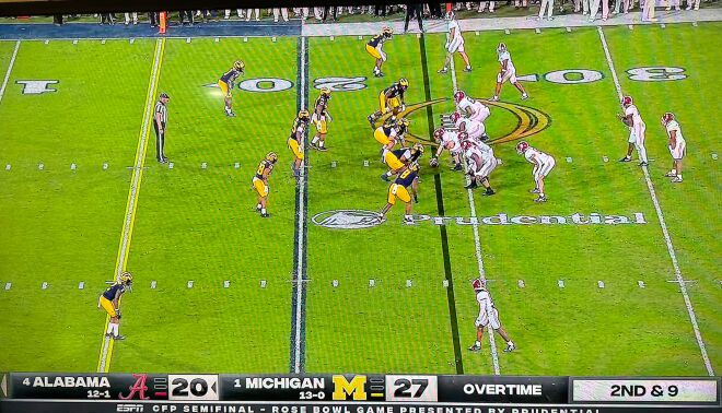 Michigan defeats Alabama in the Rose Bowl