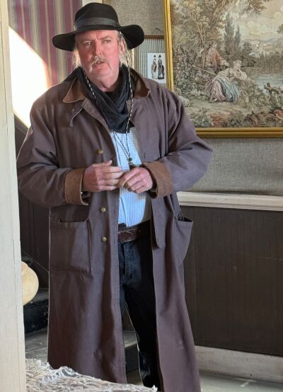 Our tour guide, Buck