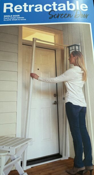 Installing a retractable screen