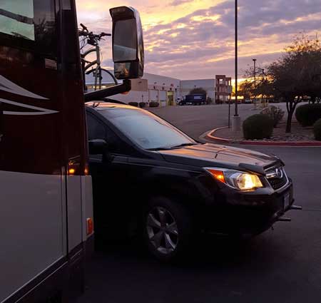 Camped a Cummins, Avondale, Arizona