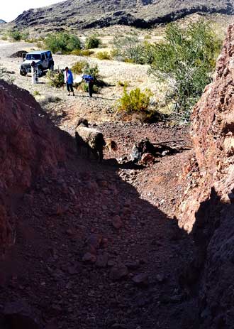 Searching for desert caves