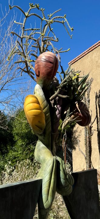 Sculture in the garden