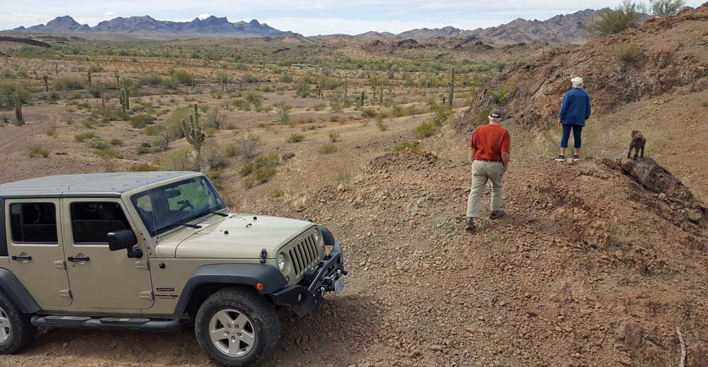 A desert drive today