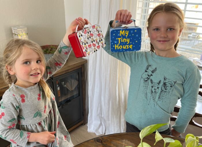 The kids like the gifts we brought