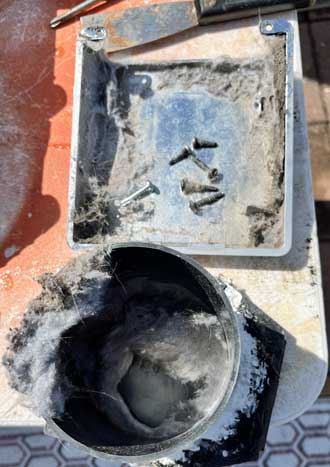 Dryer vent cleaning