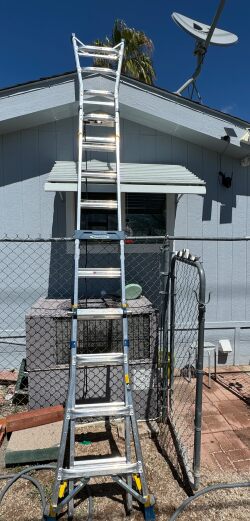Remove the satellite dish