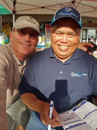 I met Don at the Farmer's Market