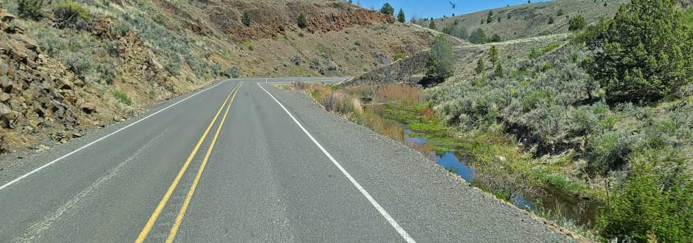 Central Oregon on the way to John Day