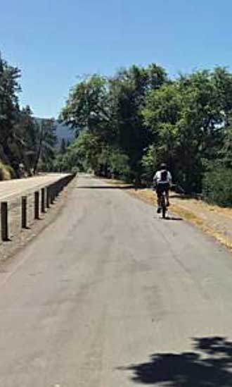 Riding the North Idaho Centennial Trail