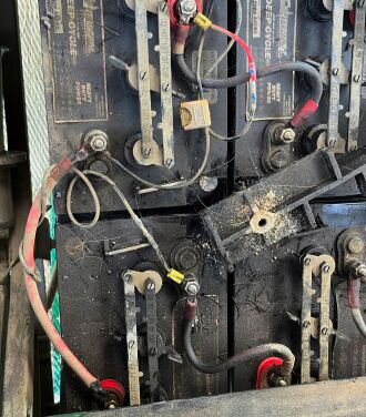 One battery has died