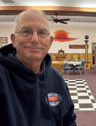 Beginning my day with breakfast at the Masonic Lodge