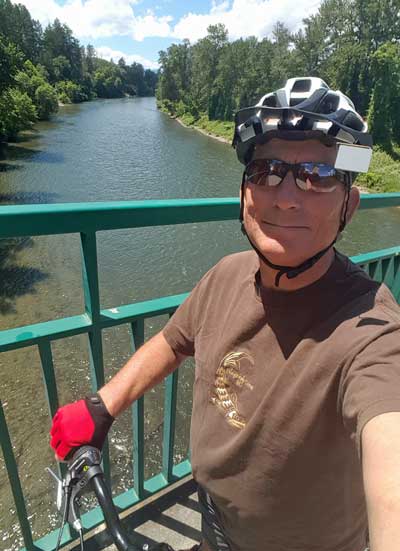 The Rogue River in Grants Pass, Oregon