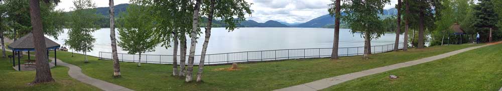 Whitefish Lake at Whitefish, Montana
