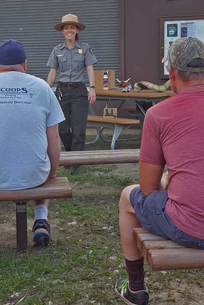 Ranger Cathy talks about cowboys