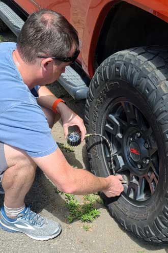 Getting ready for off road