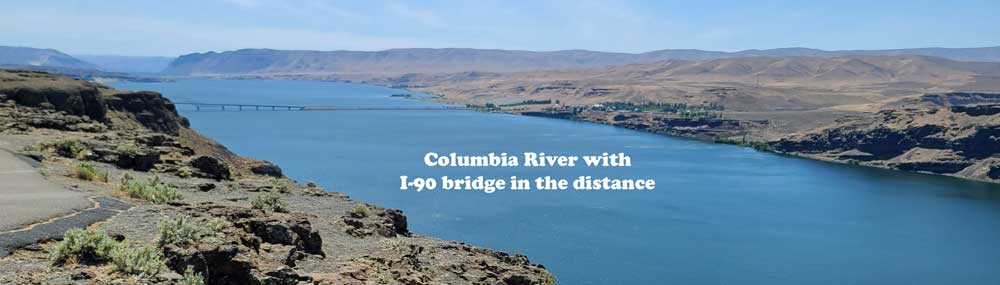 Columbia River in Eastern Washington