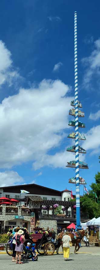 Street fair in Leavenworth