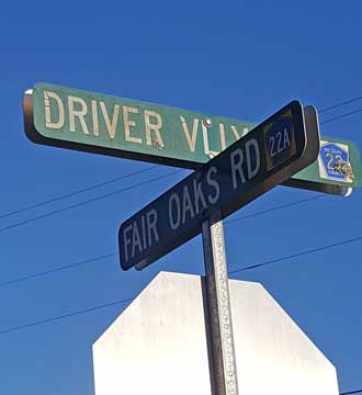 Clockwise on the Driver Valley Loop