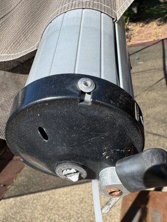 Broken Awning leg