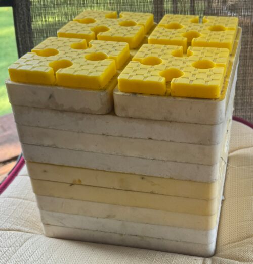 Scored a stack of leveling blocks