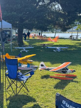 RC Float planes at Plat I Reservoir