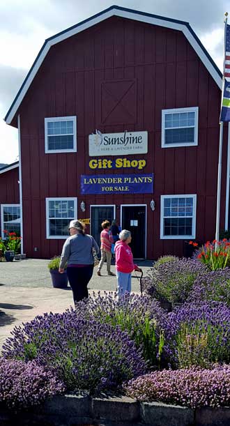 Our first farm stop