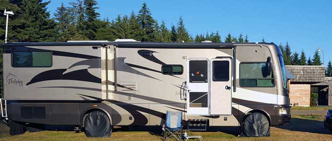 Parked at the Forks, Washington Elks Club